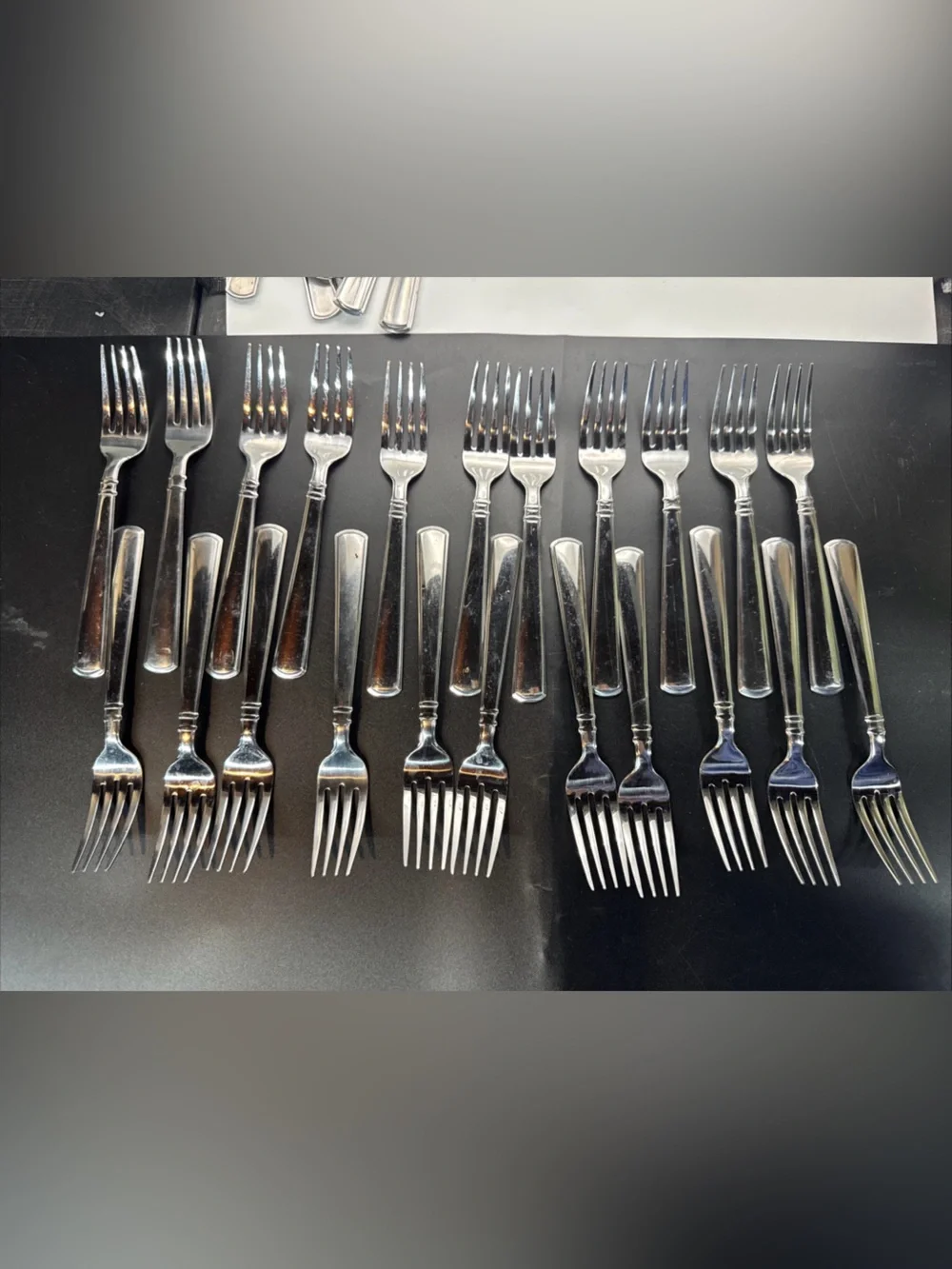 Cambridge Stainless Steel Flatware Lot of 66 Pieces INFO SEE PICTURES